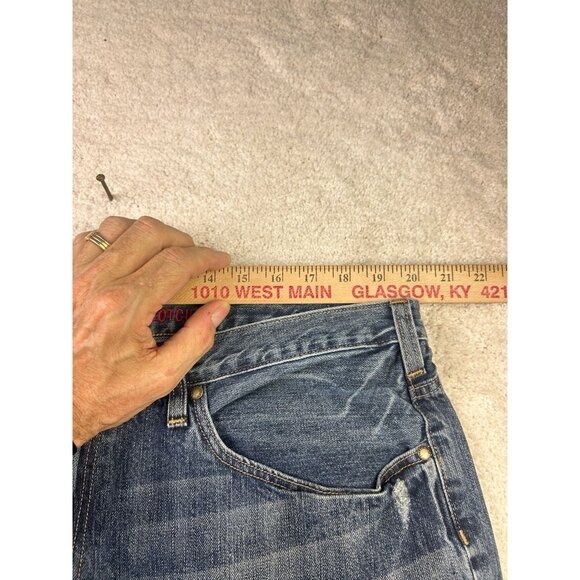 Urban Pipeline Mens Relaxed Bootcut Jeans‎ 40x30 Blue Denim Casual Everyday Wear - Picture 2 of 12